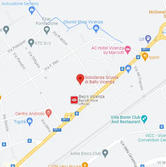 Scuola di ballo Vicenza CONTATTACI